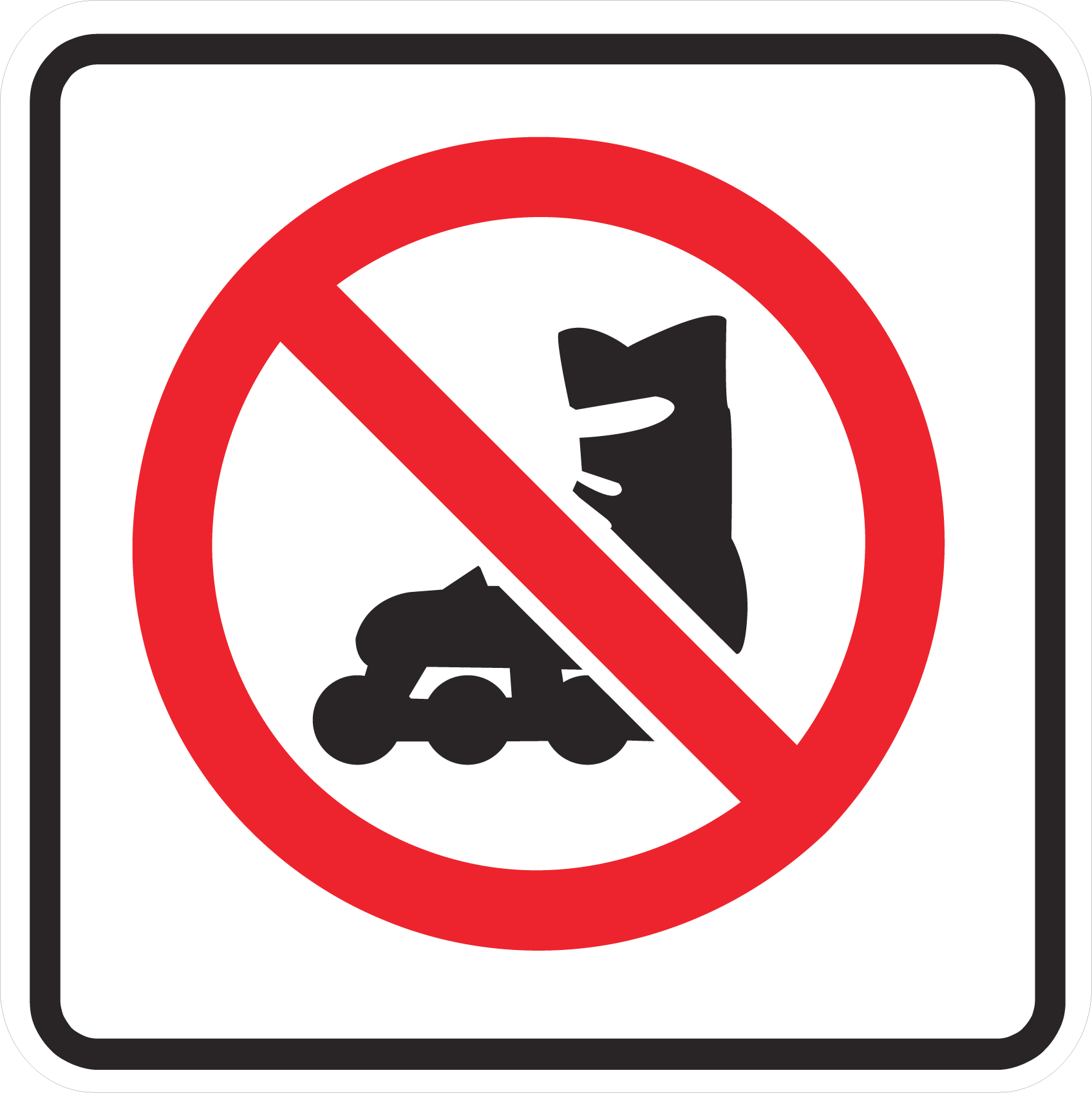 Regulatory Sign 60x60